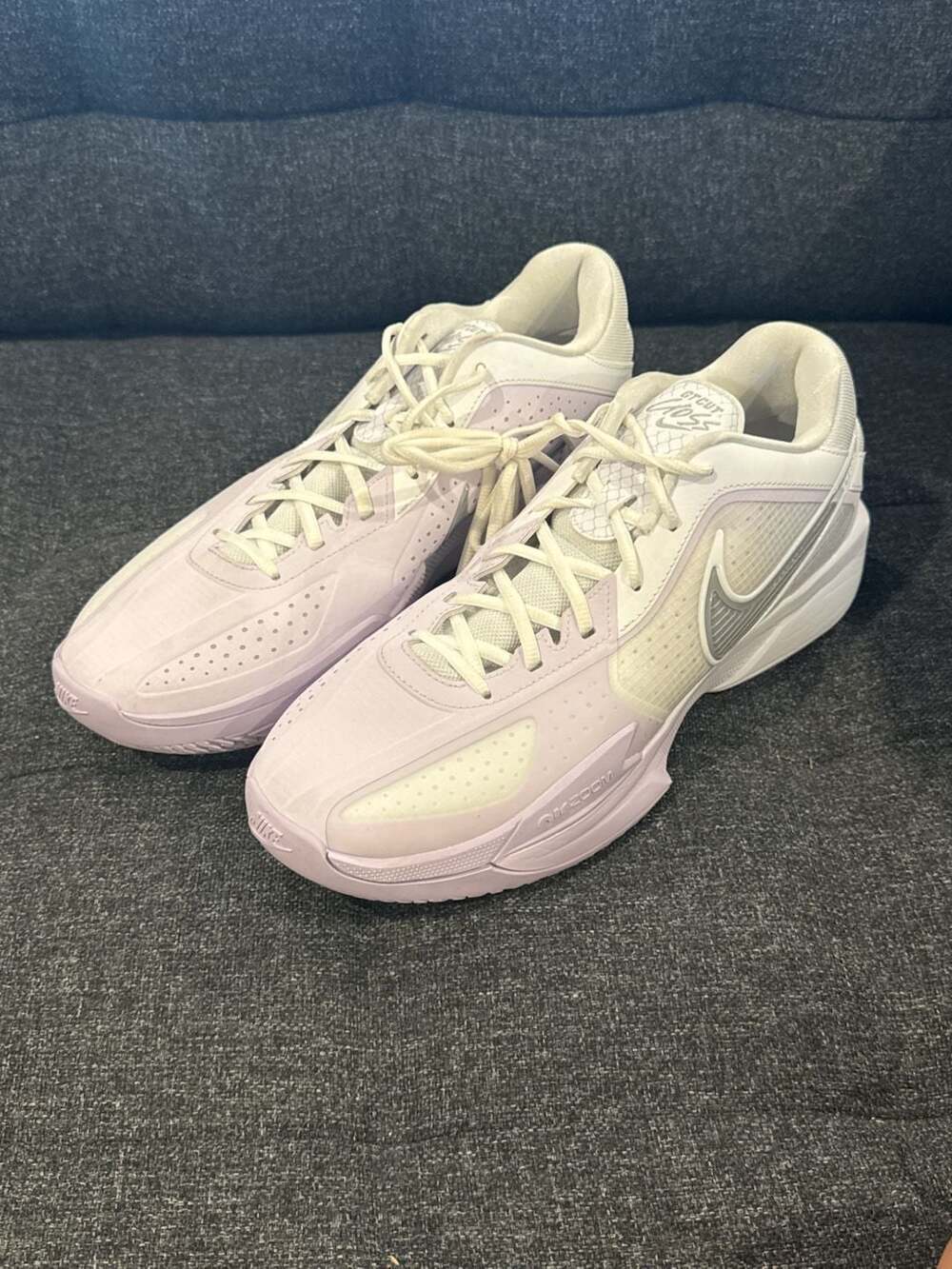 Nike Air Zoom GT Cut Cross "Barely Grape" Basketball Shoes HF0218-100 - 12M